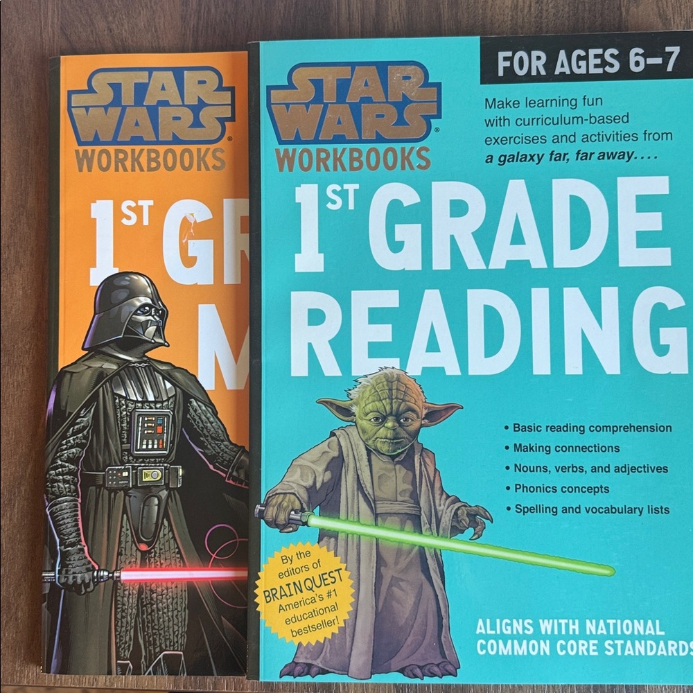 Star Wars Workbooks - Grade 1 Ages 6-7